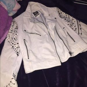 Zara leather jacket